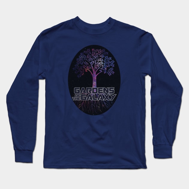 Gardens Of The Galaxy Long Sleeve T-Shirt by monsieurgordon